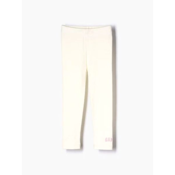 Legging Rib Logo Bordir