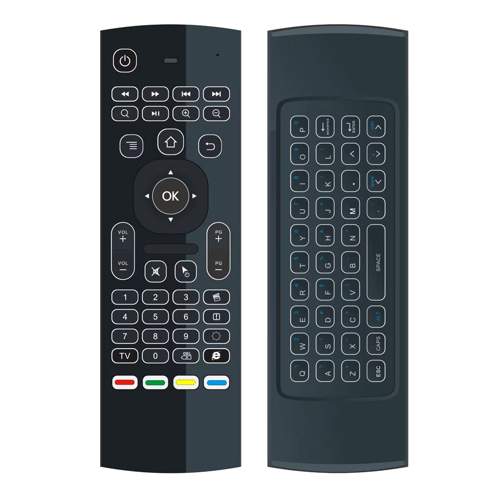 MX3-L Backlite Keyboard Air Mouse Remote Control Wireless 2.4 Ghz