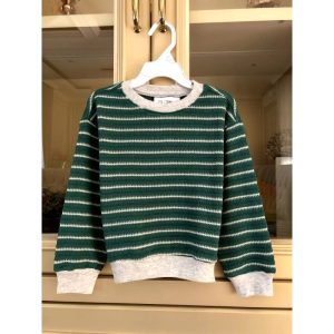 Crewneck Woll Knitt Sweater Rajut Anak