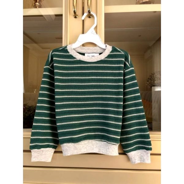 Crewneck Woll Knitt Sweater Rajut Anak